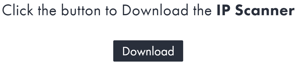 How to download and use the Speco Blue IP scanner tool